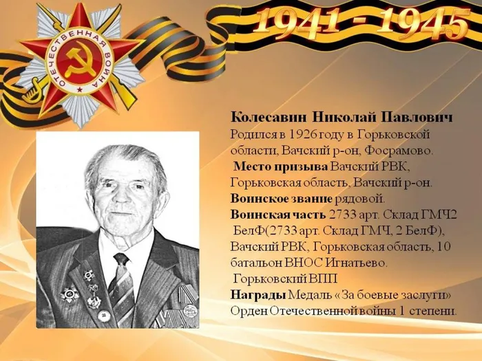 Колесавин Н.П.