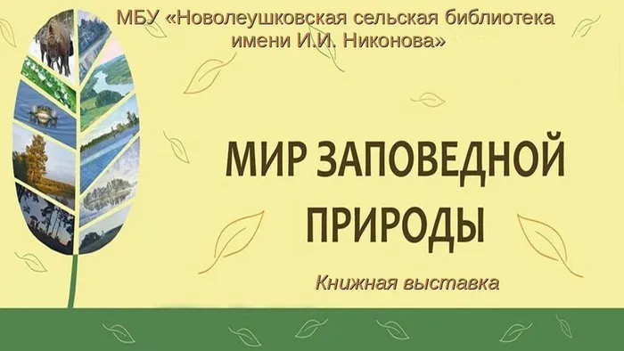 Мир заповедной природы